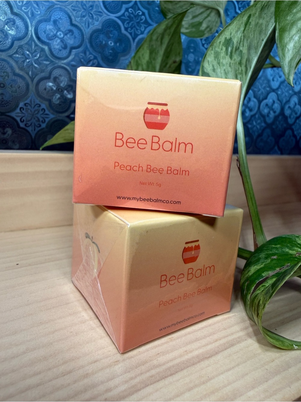 Bee Balm Peach Bee Balm - 2 Pack New My Bee Balm